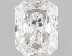 Foto Diamante Natural 0.70 quilates, Radiante , Color D, claridad SI1 y certificado GIA de