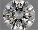 Natural Diamond 0.52 Carats, Round with Excellent Cut, H Color, VVS2 Clarity and Certified by GIA