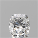 Natural Diamond 0.72 Carats, Cushion with  Cut, D Color, VVS1 Clarity and Certified by GIA