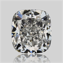 Natural Diamond 0.56 Carats, Cushion with  Cut, D Color, VVS1 Clarity and Certified by GIA