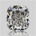 Natural Diamond 0.56 Carats, Cushion with  Cut, D Color, VVS1 Clarity and Certified by GIA