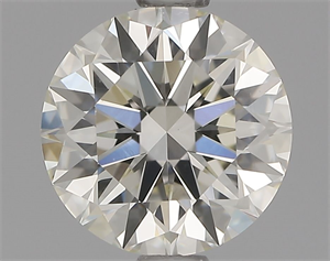 Picture of Natural Diamond 1.33 Carats, Round with Excellent Cut, K Color, VVS2 Clarity and Certified by IGI