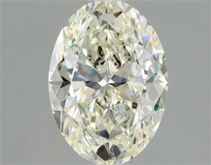 Picture of Natural Diamond 1.00 Carats, Oval with  Cut, J Color, SI1 Clarity and Certified by GIA
