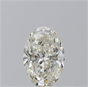 Natural Diamond 3.20 Carats, Oval with  Cut, I Color, VS2 Clarity and Certified by GIA
