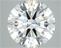 Diamante Natural 4.34 quilates, Redondo , Color G, claridad VVS2 y certificado GIA