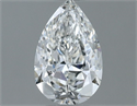 Natural Diamond 0.50 Carats, Pear with  Cut, G Color, VS2 Clarity and Certified by GIA