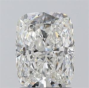 Picture of Natural Diamond 1.30 Carats, Cushion with  Cut, G Color, VS2 Clarity and Certified by GIA