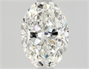 Natural Diamond 1.01 Carats, Oval with  Cut, G Color, VS1 Clarity and Certified by GIA