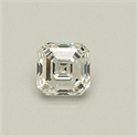 Natural Diamond 0.31 Carats, Asscher with  Cut, H Color, VS2 Clarity and Certified by GIA