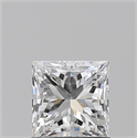 Diamante Natural 1.01 quilates, Princesa , Color F, claridad VS1 y certificado GIA