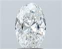 Diamante Natural 1.21 quilates, Ovalado , Color F, claridad SI2 y certificado GIA