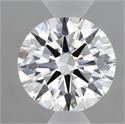 Lab Grown Diamond 1.22 Carats, Round with Ideal Cut, D Color, VVS1 Clarity and Certified by IGI