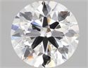 Lab Grown Diamond 1.59 Carats, Round with Ideal Cut, E Color, VS1 Clarity and Certified by IGI