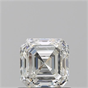 Diamante Natural 0.90 quilates, Asscher , Color I, claridad VVS1 y certificado GIA