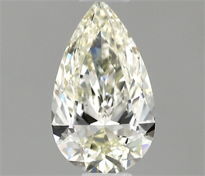 Picture of Natural Diamond 0.40 Carats, Pear with  Cut, I Color, VVS2 Clarity and Certified by IGI
