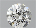 Diamante Natural 0.51 quilates, Redondo , Color H, claridad VVS1 y certificado GIA