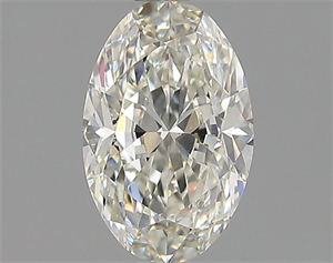 Picture of Natural Diamond 0.70 Carats, Oval with  Cut, H Color, VS2 Clarity and Certified by GIA
