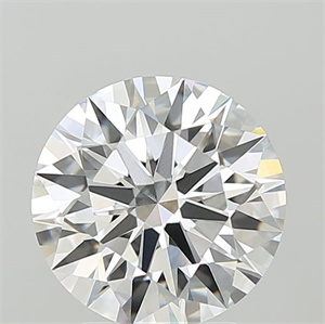 Picture of Lab Grown Diamond 3.09 Carats, Round with Ideal Cut, E Color, VVS1 Clarity and Certified by IGI