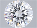 Lab Grown Diamond 3.50 Carats, Round with Excellent Cut, E Color, VVS2 Clarity and Certified by IGI