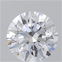 Natural Diamond 3.10 Carats, Round with Excellent Cut, D Color, SI1 Clarity and Certified by GIA
