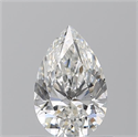 Natural Diamond 0.73 Carats, Pear with  Cut, G Color, SI1 Clarity and Certified by GIA