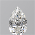 Natural Diamond 0.73 Carats, Pear with  Cut, G Color, SI1 Clarity and Certified by GIA