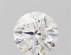 Foto Diamante Natural 0.40 quilates, Redondo , Color E, claridad IF y certificado GIA de