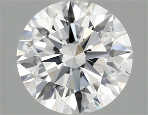 Picture of Lab Grown Diamond 2.00 Carats, Round with Ideal Cut, D Color, VVS2 Clarity and Certified by IGI