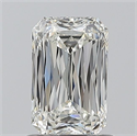 Diamante Natural 1.04 quilates, Radiante , Color I, claridad VVS1 y certificado GIA