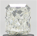 Natural Diamond 1.01 Carats, Radiant with  Cut, K Color, SI1 Clarity and Certified by GIA