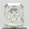 Natural Diamond 1.01 Carats, Radiant with  Cut, K Color, SI1 Clarity and Certified by GIA
