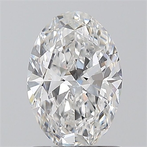 Foto Diamante Natural 1.00 quilates, Ovalado , Color E, claridad SI2 y certificado GIA de