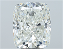 Natural Diamond 5.01 Carats, Cushion with  Cut, I Color, SI2 Clarity and Certified by GIA