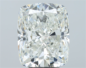 Picture of Natural Diamond 5.01 Carats, Cushion with  Cut, I Color, SI2 Clarity and Certified by GIA