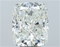 Natural Diamond 5.01 Carats, Cushion with  Cut, I Color, SI2 Clarity and Certified by GIA