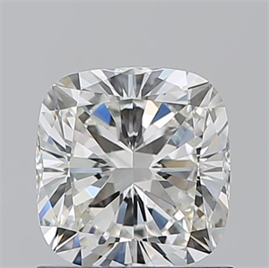 Picture of Natural Diamond 1.01 Carats, Cushion with  Cut, H Color, VVS1 Clarity and Certified by GIA