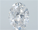 Natural Diamond 2.01 Carats, Oval with  Cut, G Color, SI2 Clarity and Certified by GIA
