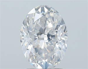 Picture of Natural Diamond 2.01 Carats, Oval with  Cut, G Color, SI2 Clarity and Certified by GIA