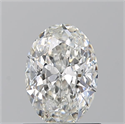 Diamante Natural 0.90 quilates, Ovalado , Color G, claridad VS2 y certificado GIA
