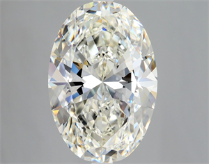 Picture of Natural Diamond 5.01 Carats, Oval with  Cut, I Color, VS1 Clarity and Certified by GIA