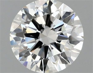 Picture of Lab Grown Diamond 1.02 Carats, Round with Excellent Cut, F Color, VS1 Clarity and Certified by IGI