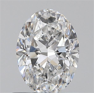 Picture of Natural Diamond 0.60 Carats, Oval with  Cut, E Color, VS1 Clarity and Certified by GIA
