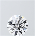 Lab Grown Diamond 1.54 Carats, Round with Ideal Cut, D Color, VS1 Clarity and Certified by IGI
