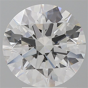 Picture of Lab Grown Diamond 5.09 Carats, Round with Ideal Cut, E Color, VVS2 Clarity and Certified by IGI