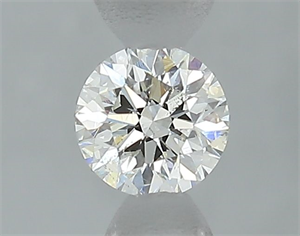 Foto Diamante Natural 0.42 quilates, Redondo , Color G, claridad SI2 y certificado IGI de