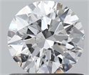 Natural Diamond 0.70 Carats, Round with Excellent Cut, E Color, SI1 Clarity and Certified by IGI