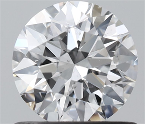 Picture of Natural Diamond 0.70 Carats, Round with Excellent Cut, E Color, SI1 Clarity and Certified by IGI