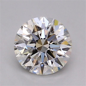 Picture of Natural Diamond 0.41 Carats, Round with Excellent Cut, H Color, VS1 Clarity and Certified by GIA
