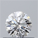 Diamante Natural 0.43 quilates, Redondo , Color F, claridad VVS1 y certificado GIA