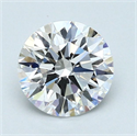Diamante Natural 1.21 quilates, Redondo , Color D, claridad VVS1 y certificado GIA